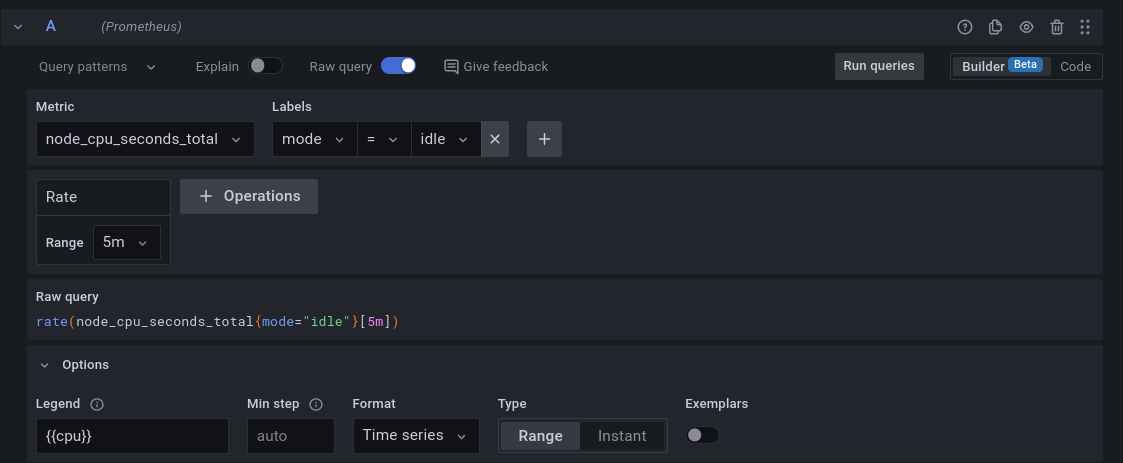 Grafana - New Dashboard