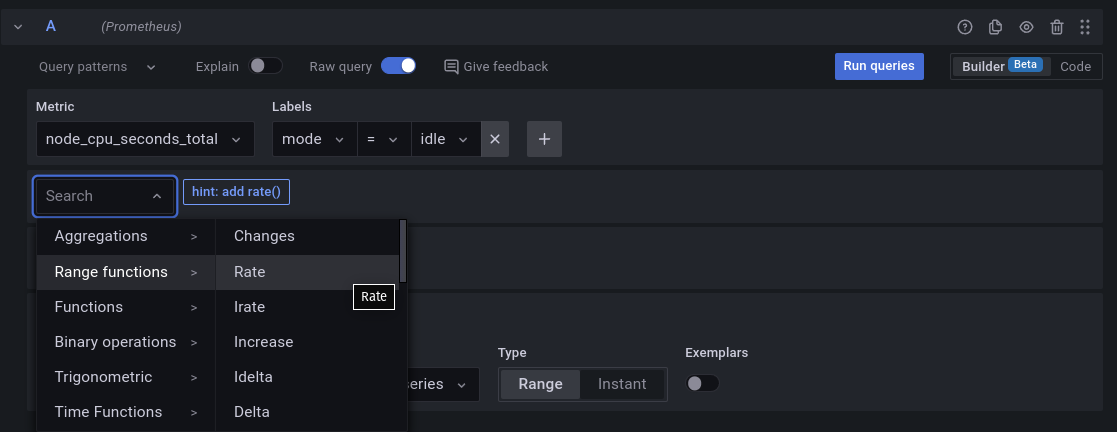 Grafana - New Dashboard